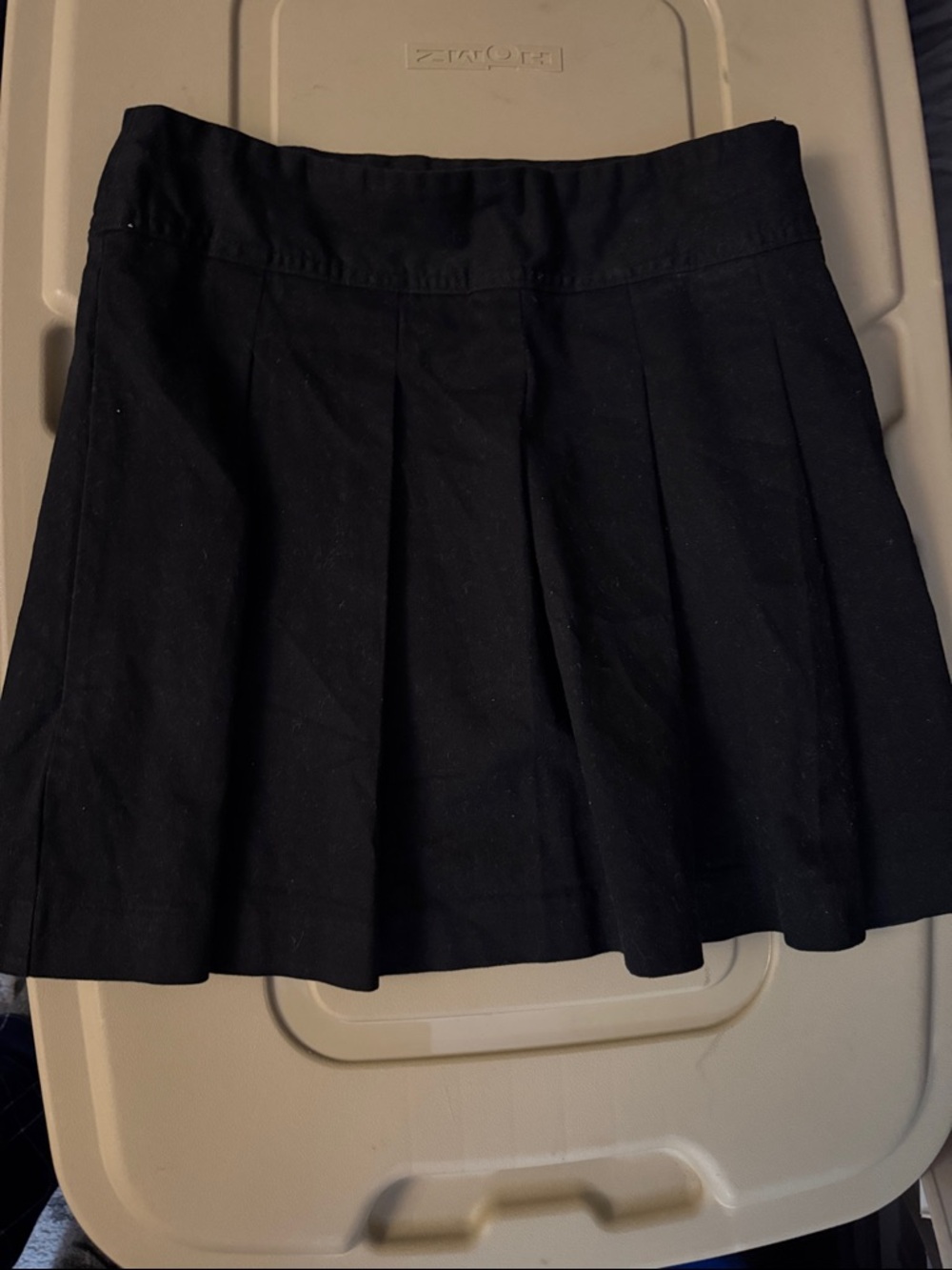 The Children's Place Black Pleated Girls Skort